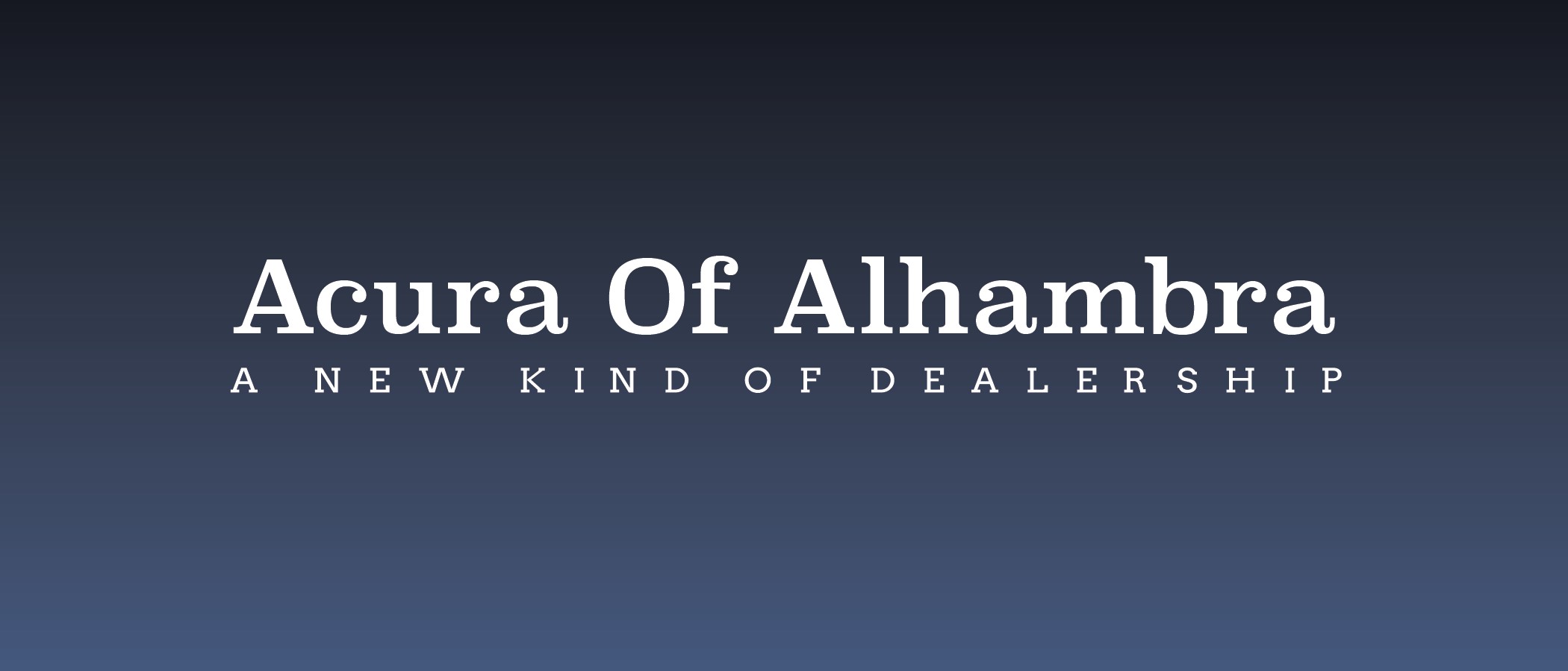 Acura of Alhambra
