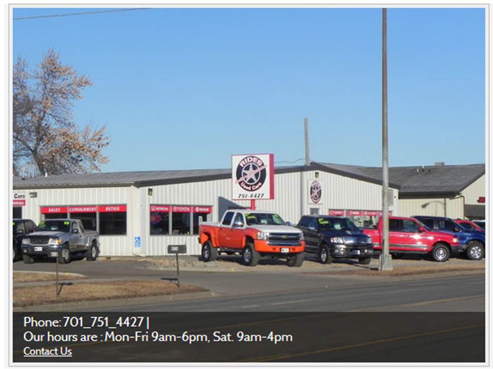 Rides Auto Sales & Customs