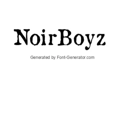 Noir Boyz Moving Co.