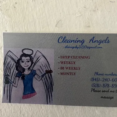 Angel cleaning