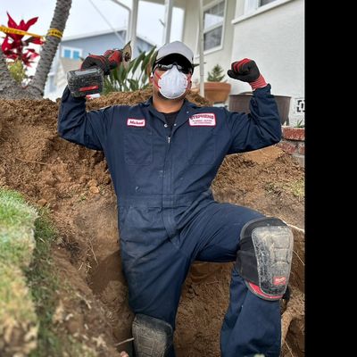 LOCAL PLUMBER ?
