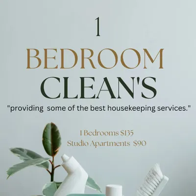 1 Bedroom Cleans