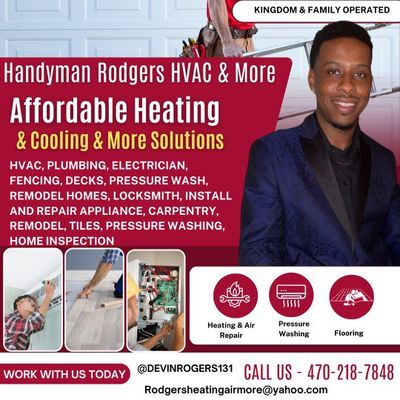 Rodgers Heating/ Air & More LLC