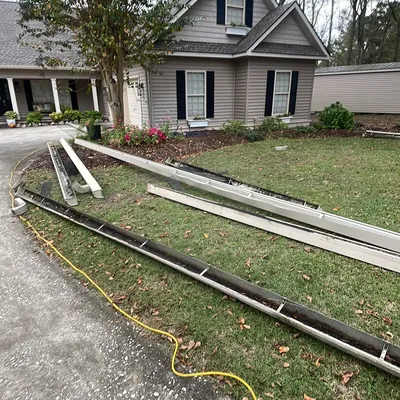 S&J gutters  clean and manutence