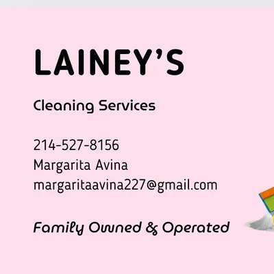 Lainey’s cleaning service