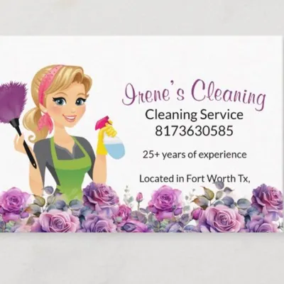 Irene’s cleaning