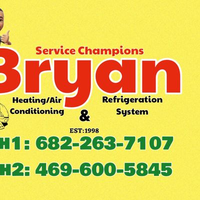 Bryan Service Champions Ac&Heating