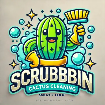 Scrubbing Cactus Cleaning