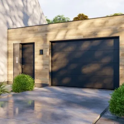 Top garage door