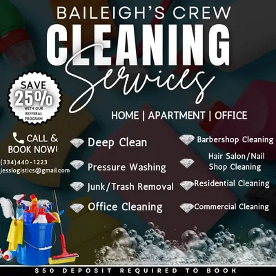 Baileigh’s Cleaning Crew