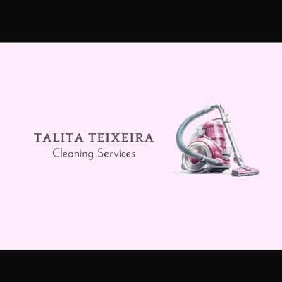 Talita Teixeira cleaning