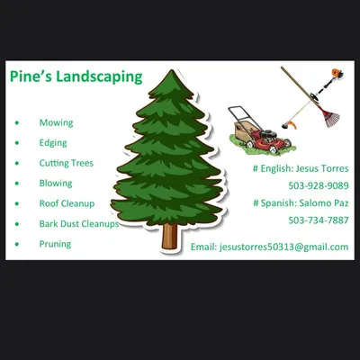 Pines landscaping