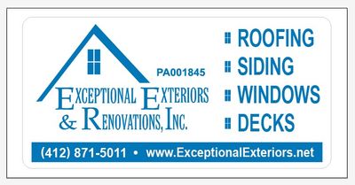 Exceptional Exteriors & Renovations, Inc