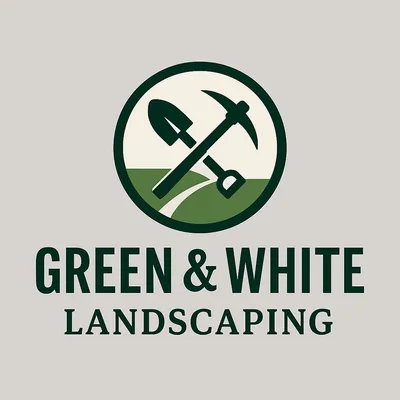 Green and White landscaping