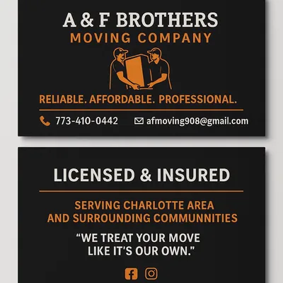 A&F brothers moving company