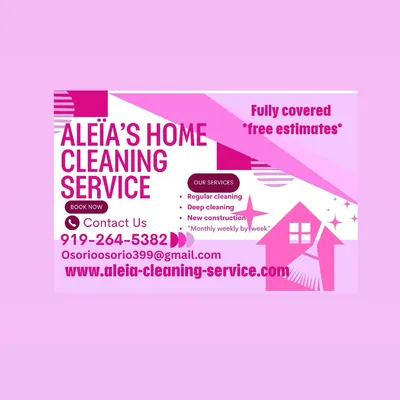 Aleïa’s home cleaning service