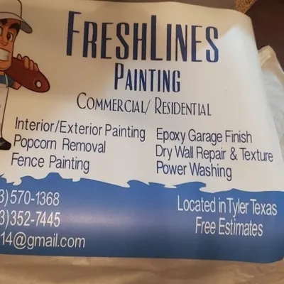 Fresh Line Painting