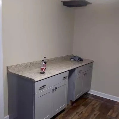 Artistic drywall and painting