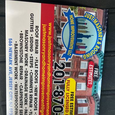 Just masonry and home improvements corp