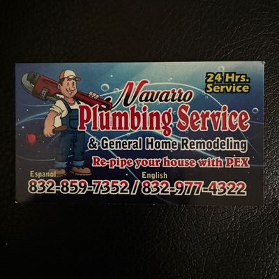 Navarros plumbing
