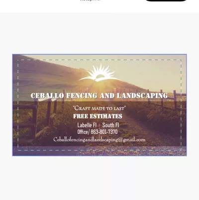 Ceballo Fencing and landscaping LLC