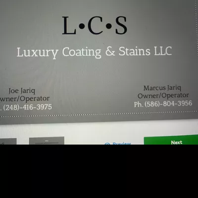 Luxury Coating & Stains, LLC