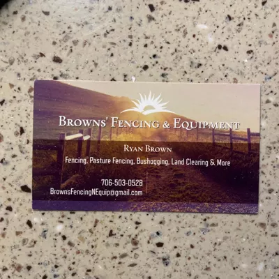 Browns Fencing & Equipment