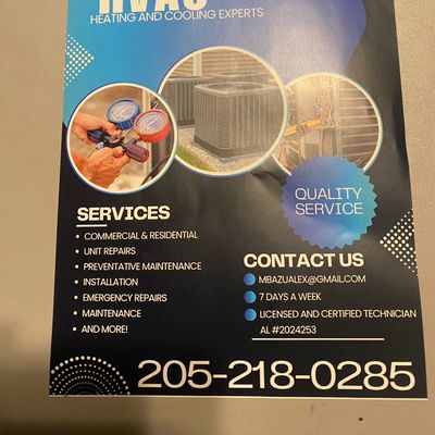 A-Xander’s Heating/Ac and Refrigeration
