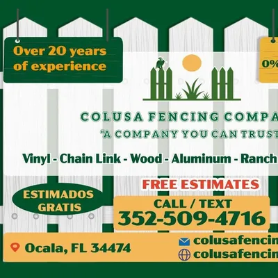 COLUSA FENCING COMPANY