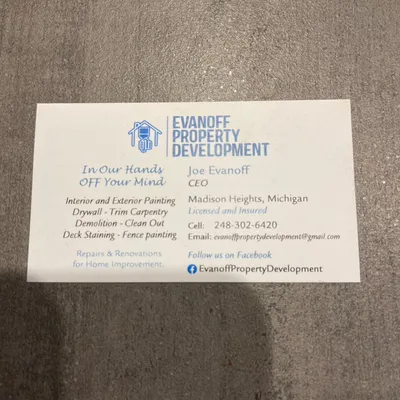 Evanoff Property Development