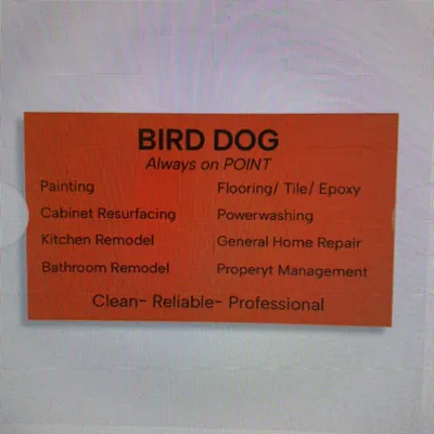 Bird Dog Painting - Contracting