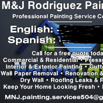 M&J Rodriguez paint LLC