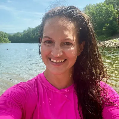 Hannah Seeley Swim Training