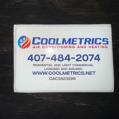 Coolmetrics Air conditioning and Heating