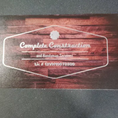 Complete Construction and Handyman Services
