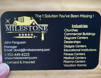 Milestones Maintenance & Janitorial