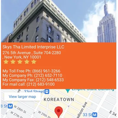 Skysthalimitedinterprise LLC