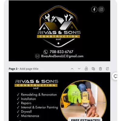 Rivas & sons construction