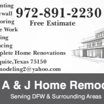A & J Home Remodeling. LLC