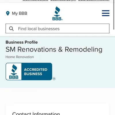 SM Renovations & Remodeling