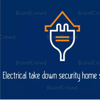 Electrical take down security home systems