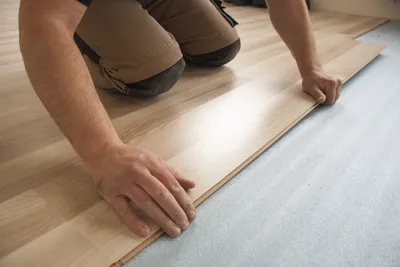 Gold oak floor