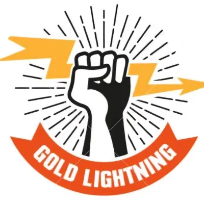 gold lightning