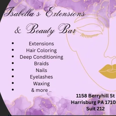 Isabella’s extension and beauty bar