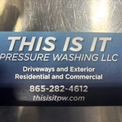 This is it pressure washer LLC