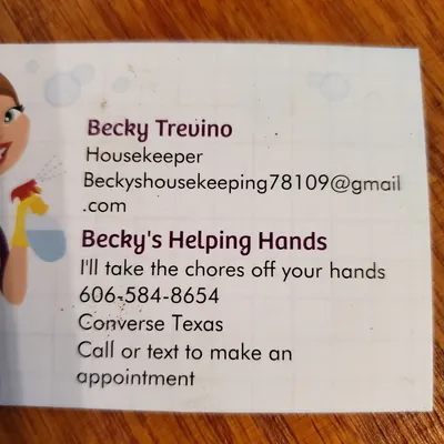 Beckys House cleaning