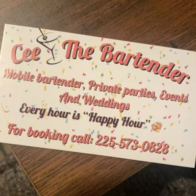 Cee the Bartender