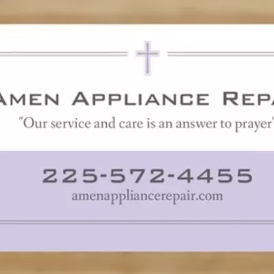 Amen Appliance Repair