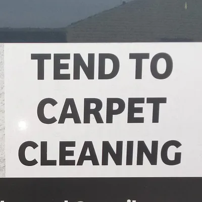 TEND TO CARPET CLEANING
