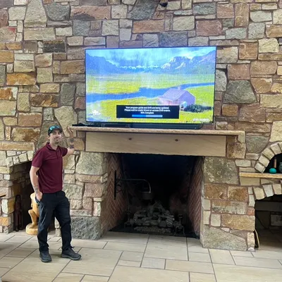 James Abbott tv mounting